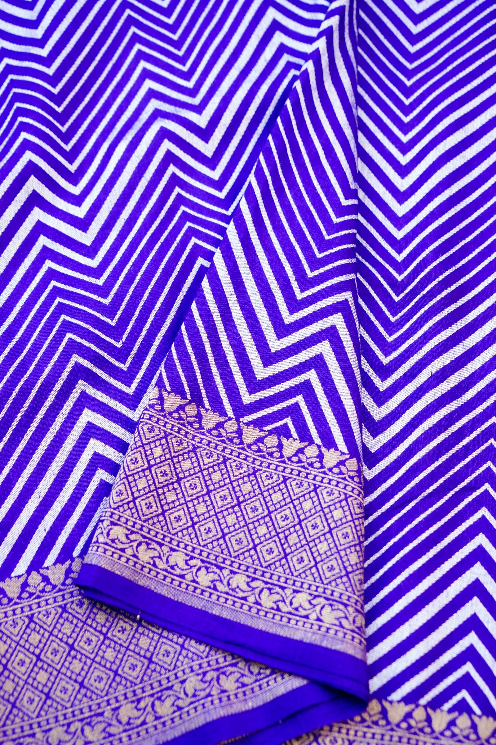 Pure Moonga Silk Handloom Banarasi Saree