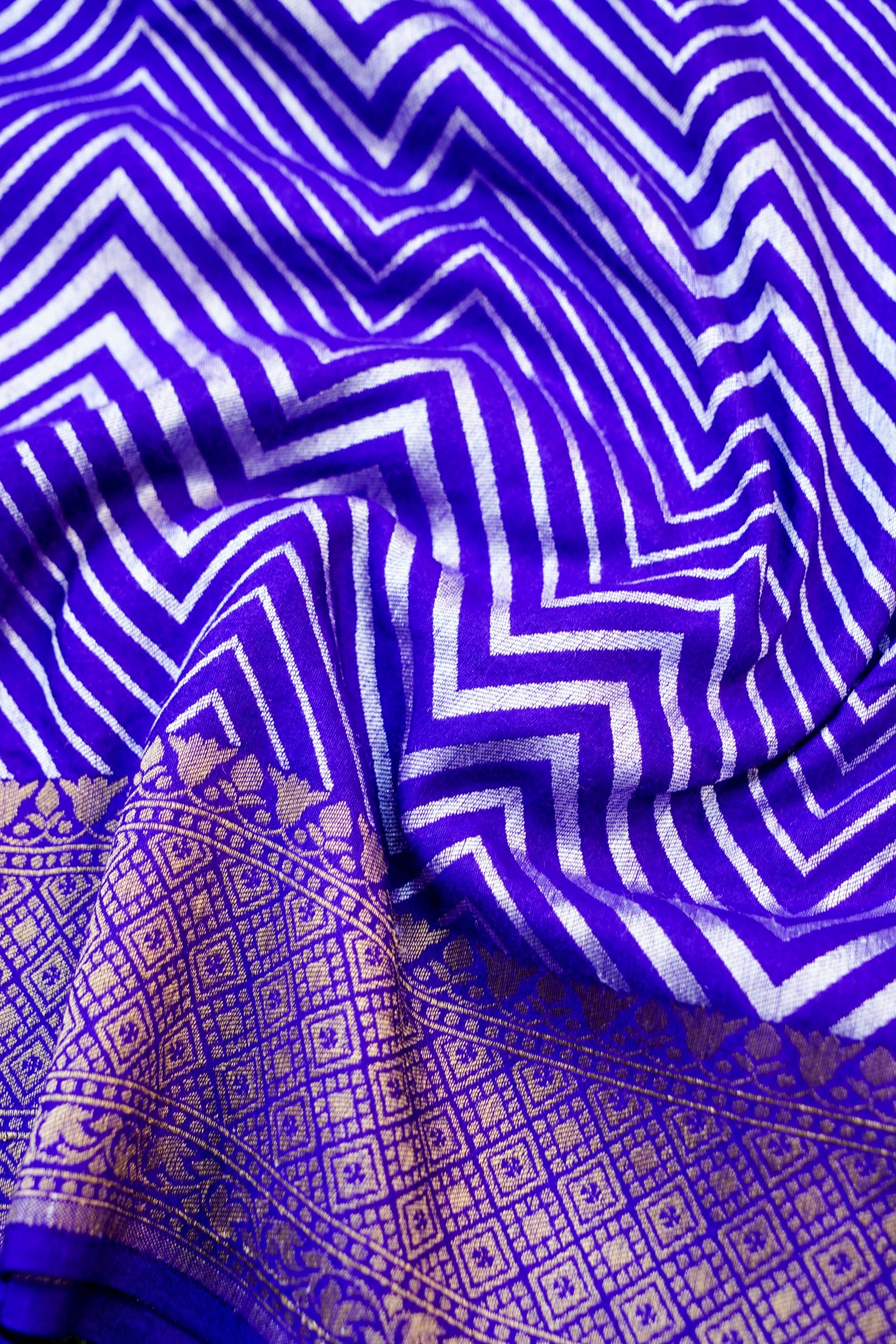 Pure Moonga Silk Handloom Banarasi Saree