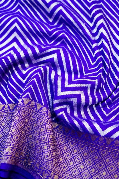 Pure Moonga Silk Handloom Banarasi Saree