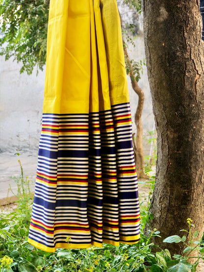 Handwoven Pure Mashru Silk Banarasi Saree - Khinkhwab