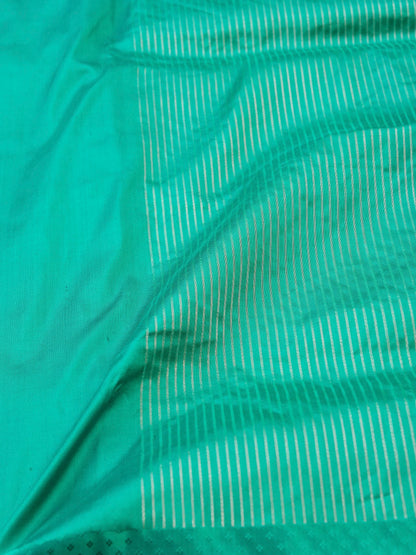 Handwoven Pure Mashru Silk Banarasi Saree - Khinkhwab