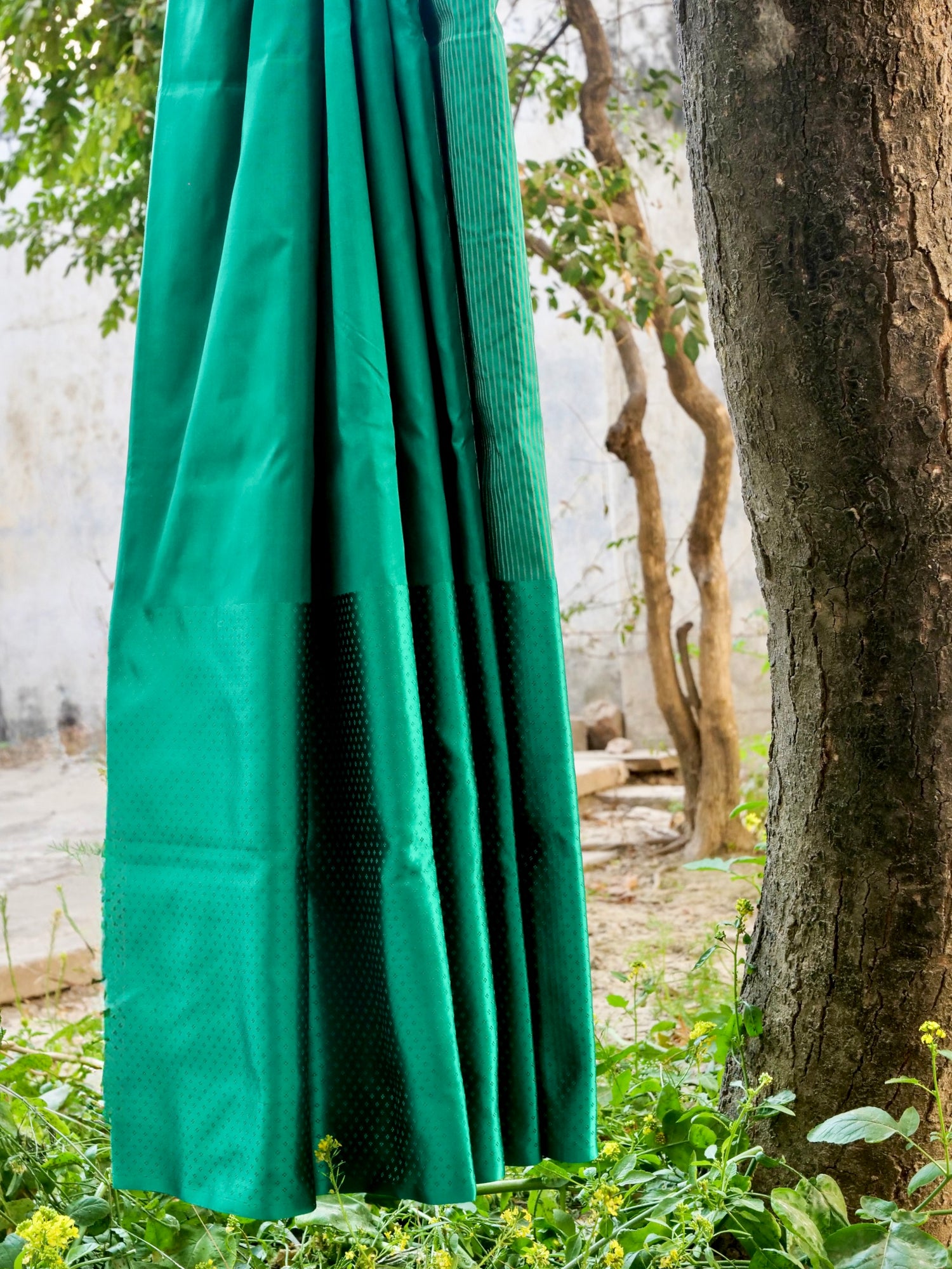 Handwoven Pure Mashru Silk Banarasi Saree - Khinkhwab