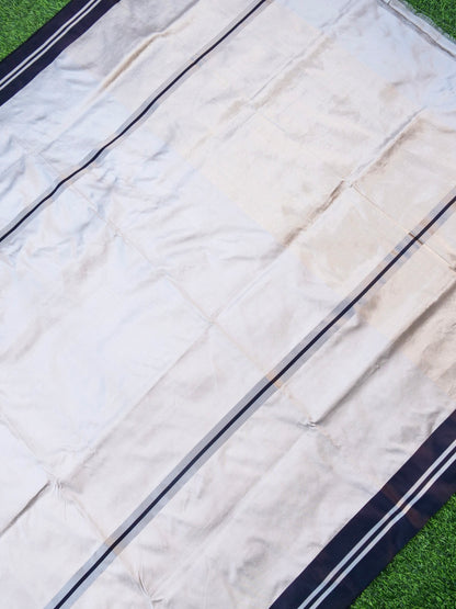 Handwoven Pure Mashru Silk Banarasi Saree - Khinkhwab