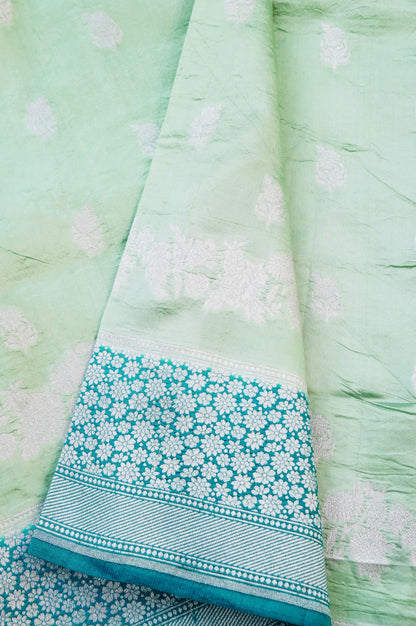 Pure Moonga Silk Handloom Banarasi Saree