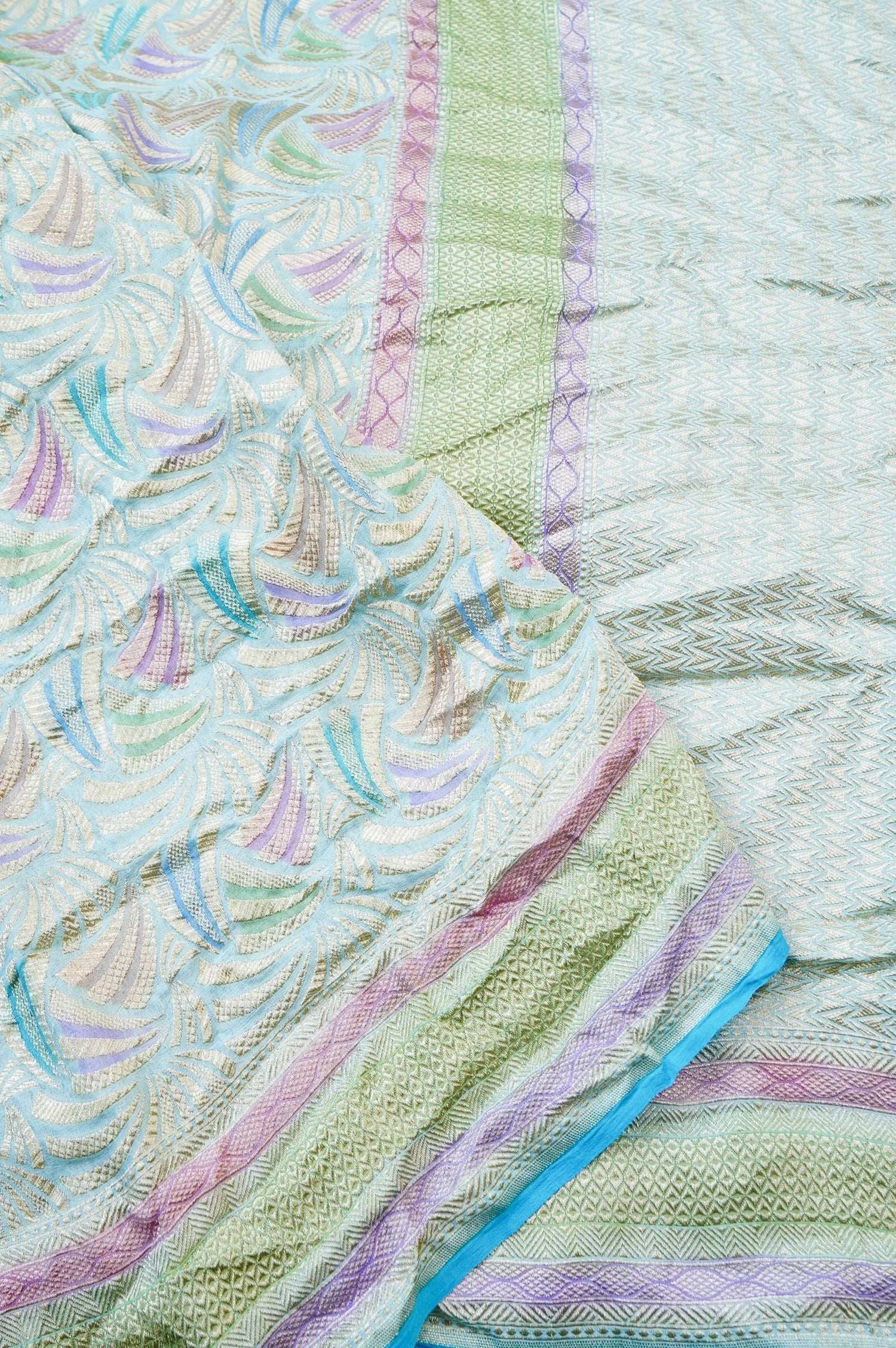 Handloom Pure Georgette Banarasi Saree