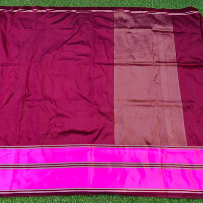 Handwoven Pure Mashru Silk Banarasi Saree - Khinkhwab