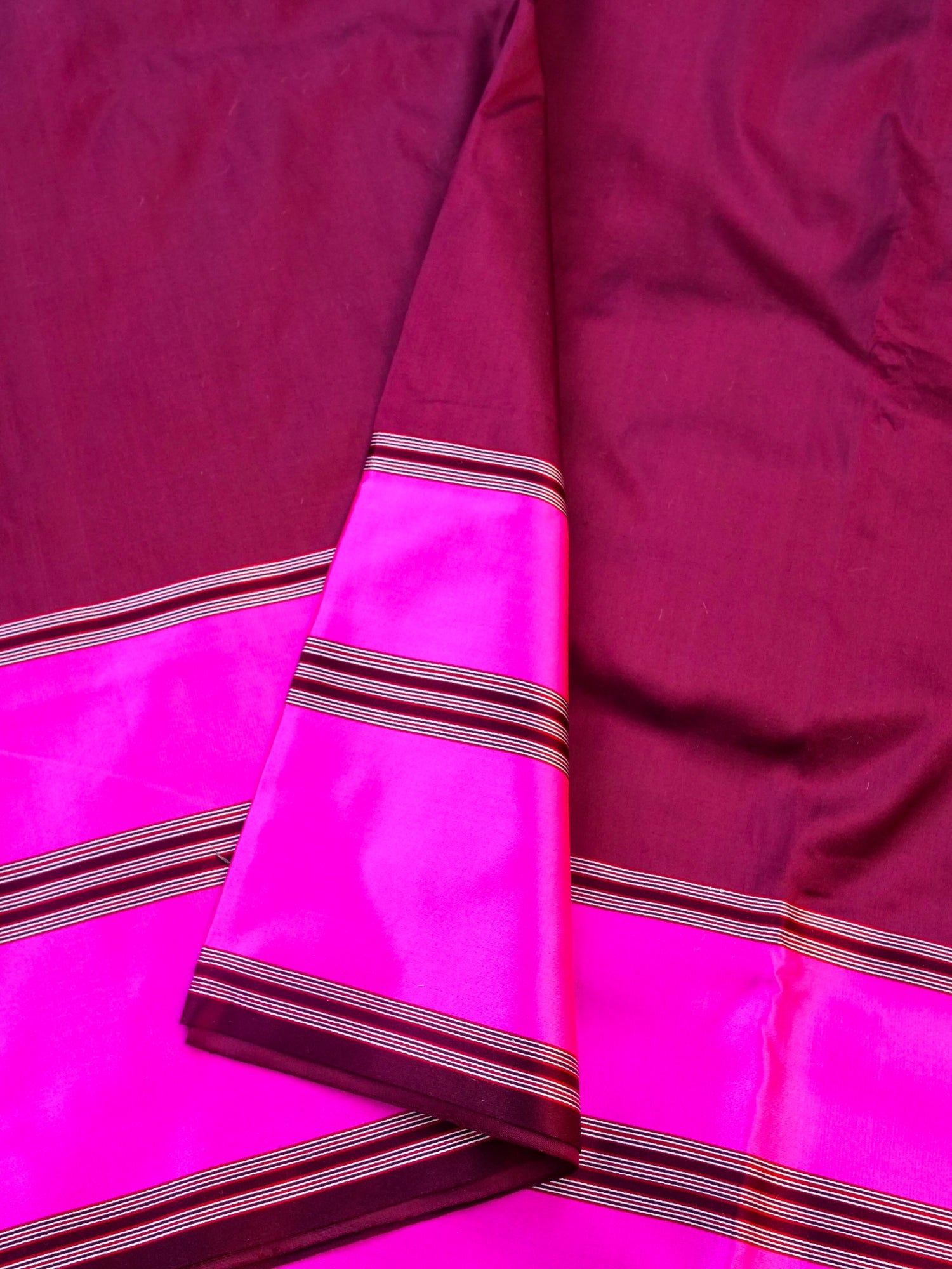 Handwoven Pure Mashru Silk Banarasi Saree - Khinkhwab