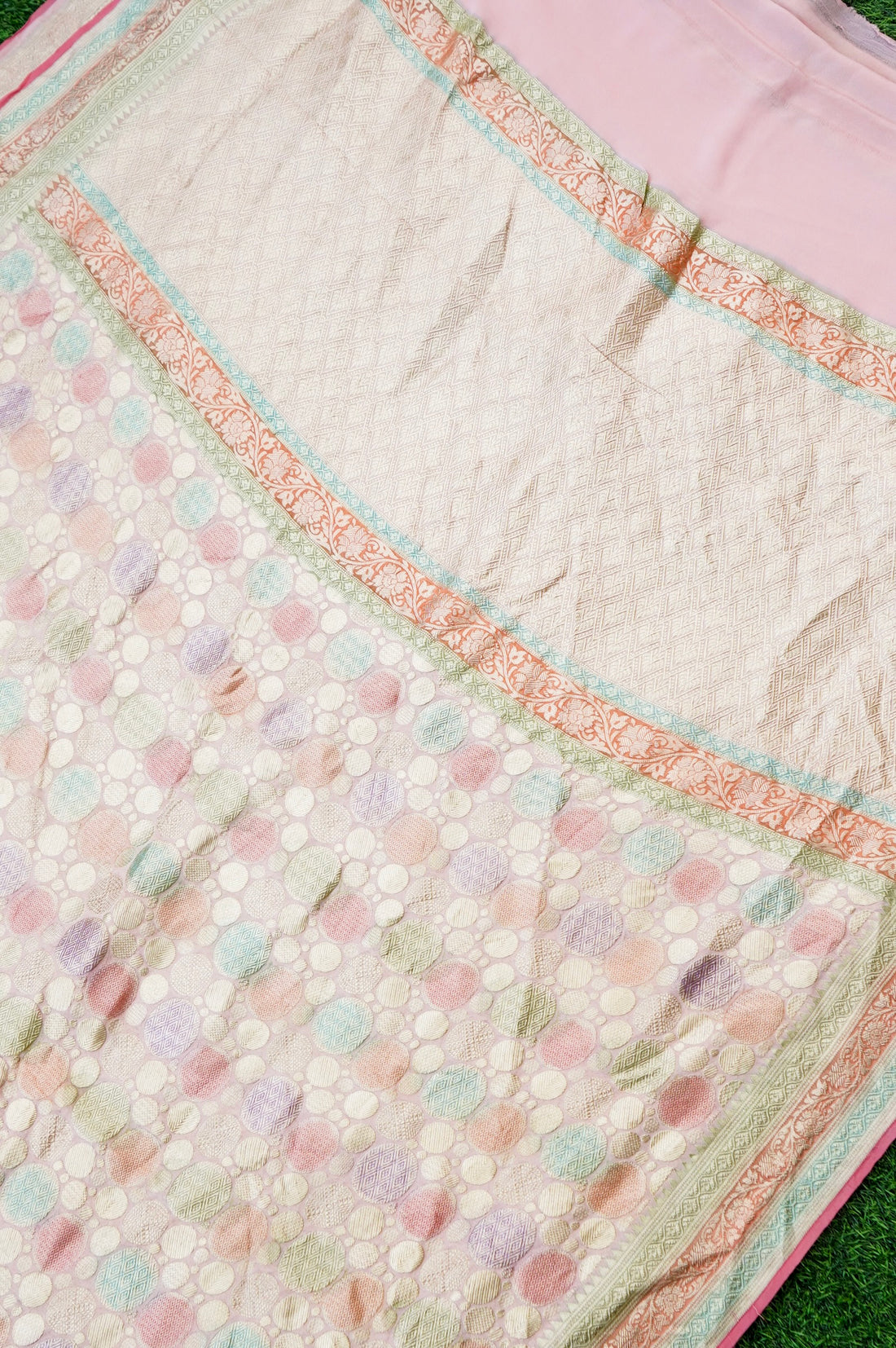 Handloom Pure Georgette Banarasi Saree