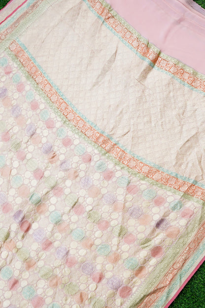 Handloom Pure Georgette Banarasi Saree