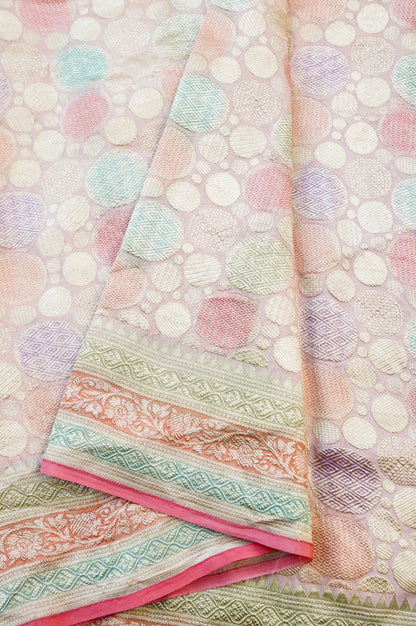 Handloom Pure Georgette Banarasi Saree