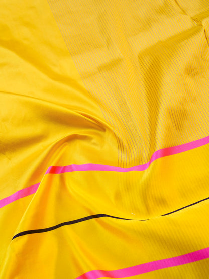 Handwoven Pure Mashru Silk Banarasi Saree - Khinkhwab