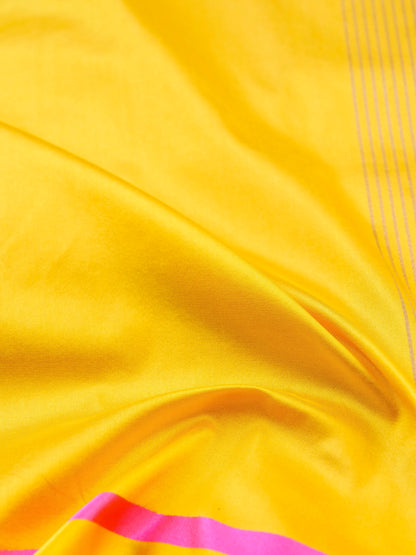 Handwoven Pure Mashru Silk Banarasi Saree - Khinkhwab