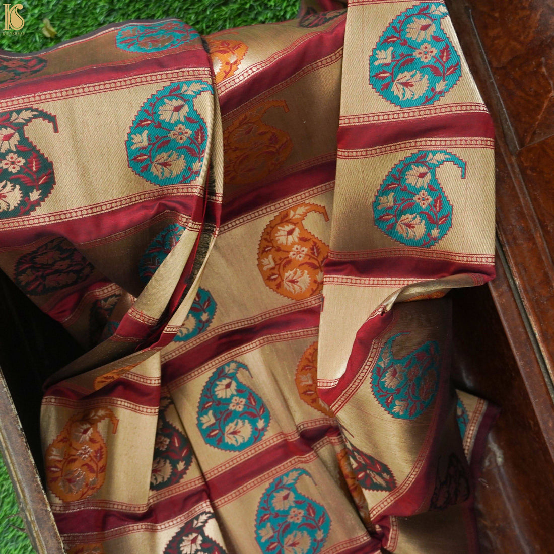 Banarasi Semi Silk Border Fabric