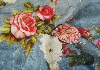 Cotton Floral Print Saree