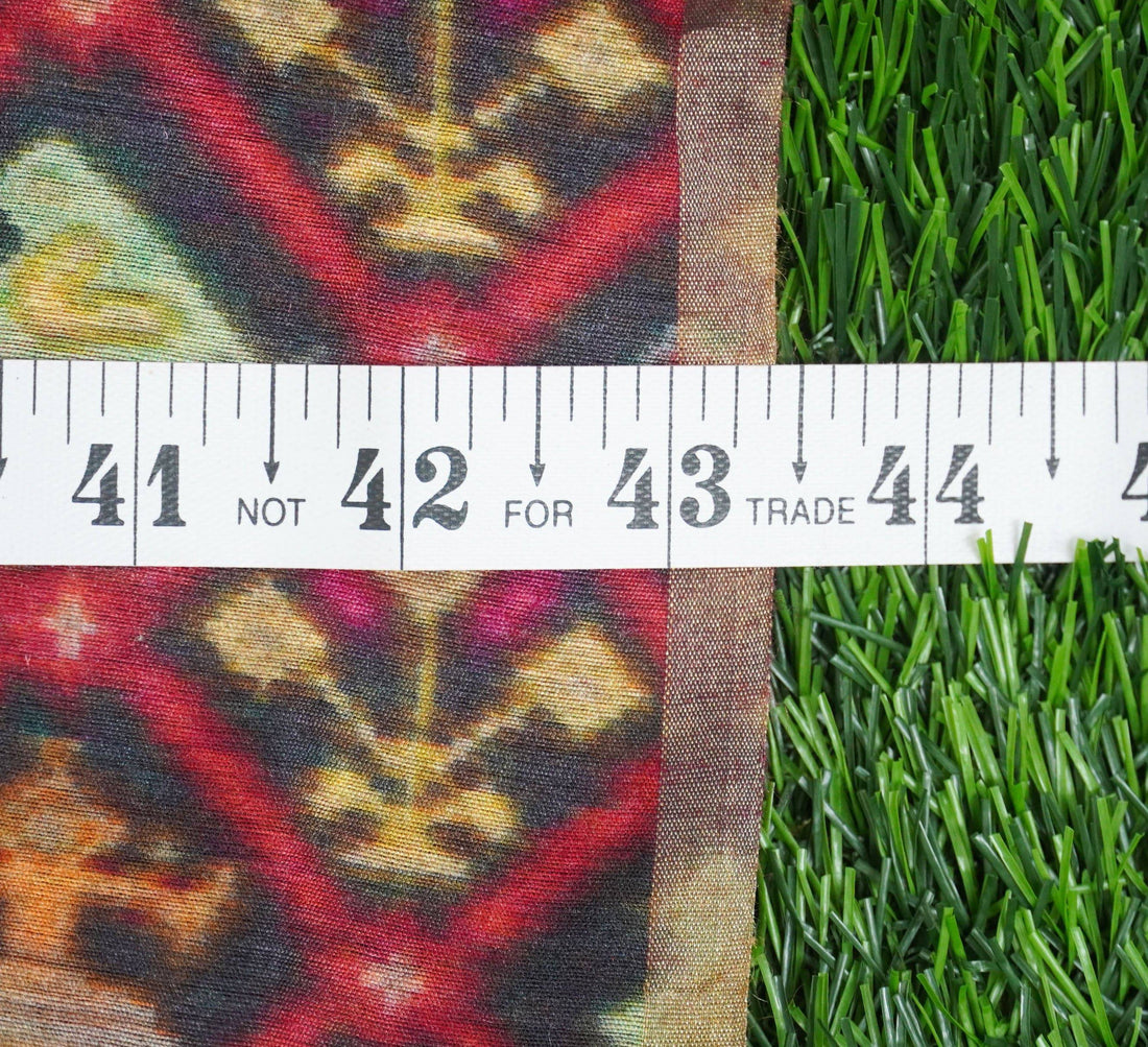 Pure Moonga Silk Print Fabric