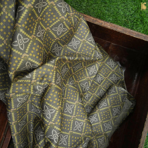 Pure Tussar Georgette Silk Print Fabric