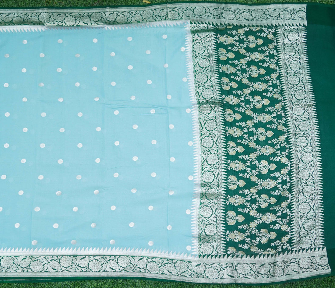 Banarasi Ashrafi Boota Georgette Saree