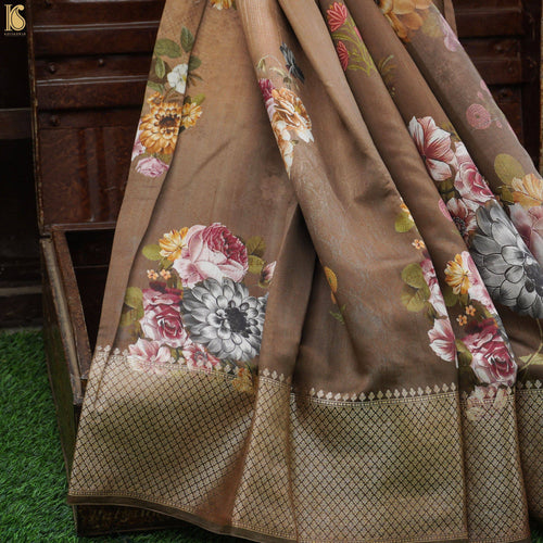 Chiniya Silk Print Saree