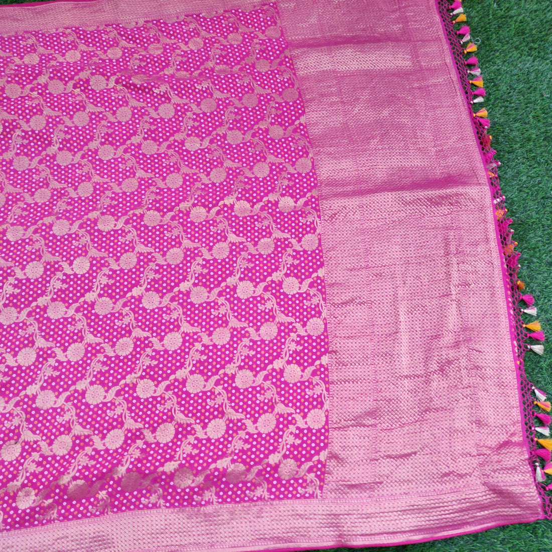 Pure Georgette Handloom Banarasi Saree