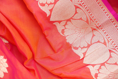 Handwoven Katan Silk Banarasi Fabric - 3 Piece