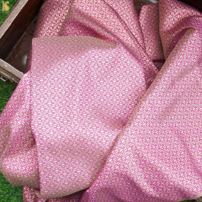 Handwoven Pure Katan Silk Banarasi Brocade Blouse Fabric