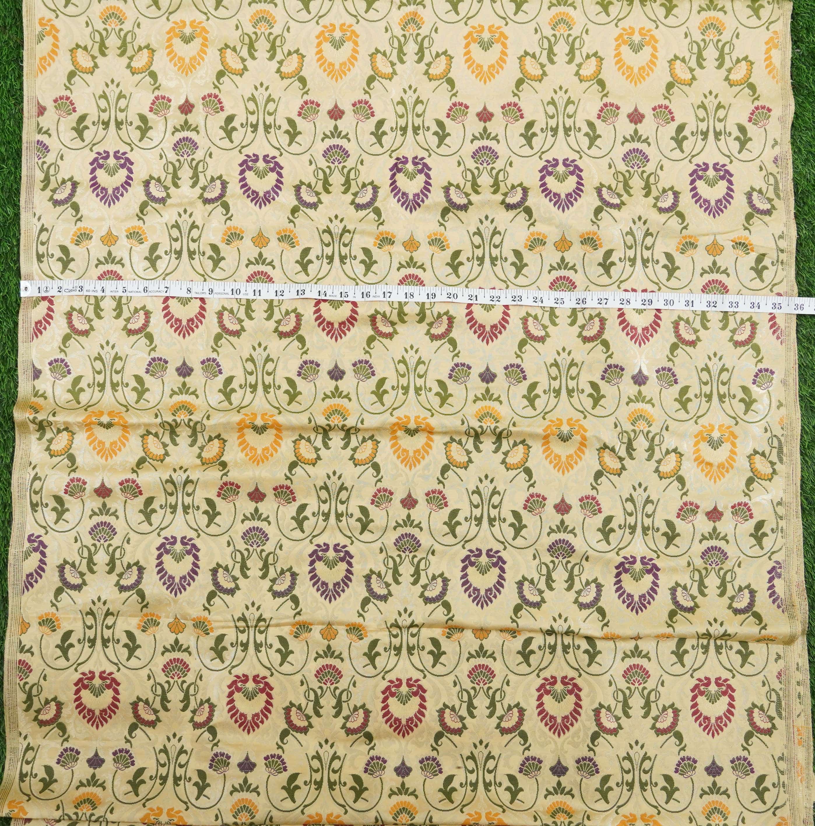 Kinkhab / Kimkhab Brocade Banarasi Fabric