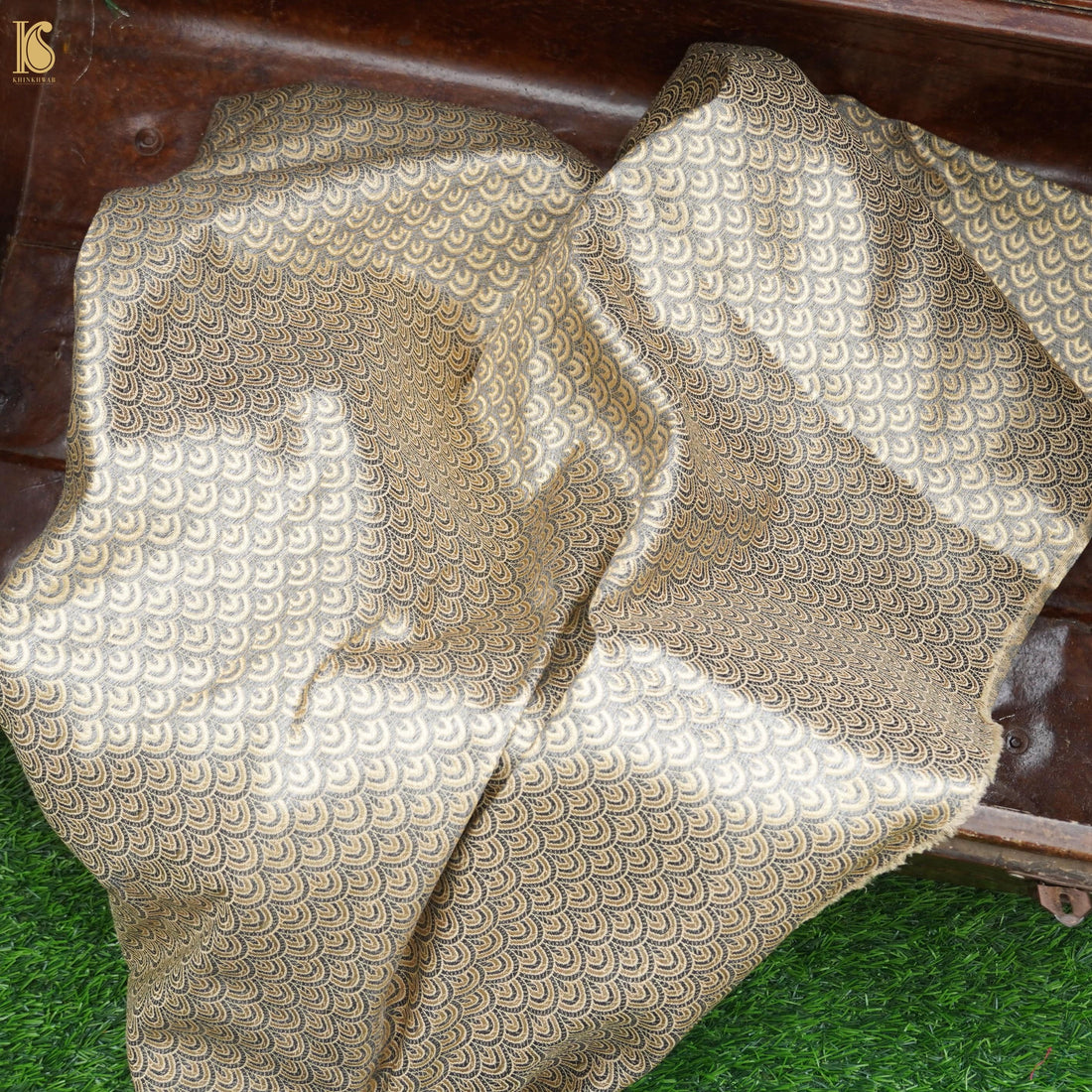 Kinkhab / Kimkhab Brocade Banarasi Fabric