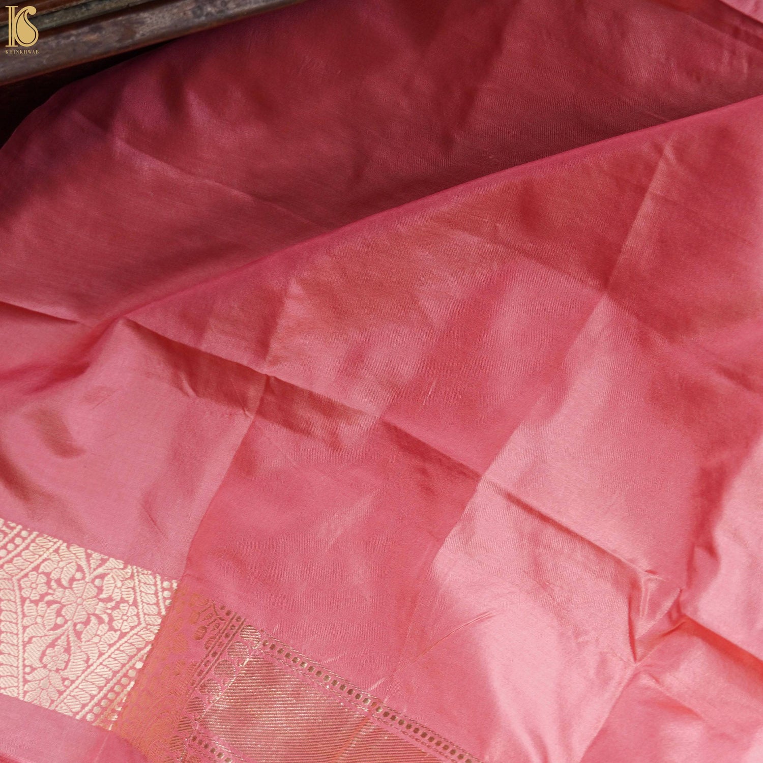 Katan Silk Banarasi Fabric
