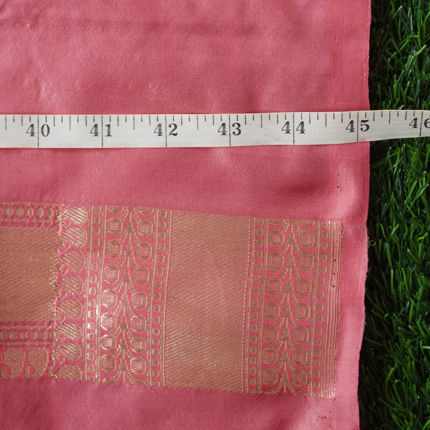 Katan Silk Banarasi Fabric