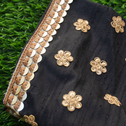 Organza Silk Floral Stitched Lehenga Set