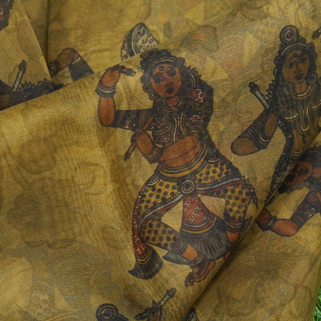 Pure Organza Silk Print Fabric