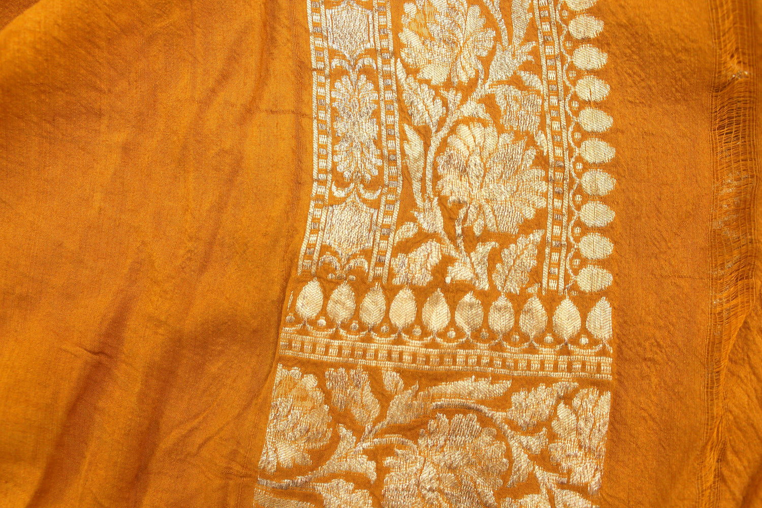 Moonga Silk Handloom Banarasi Saree