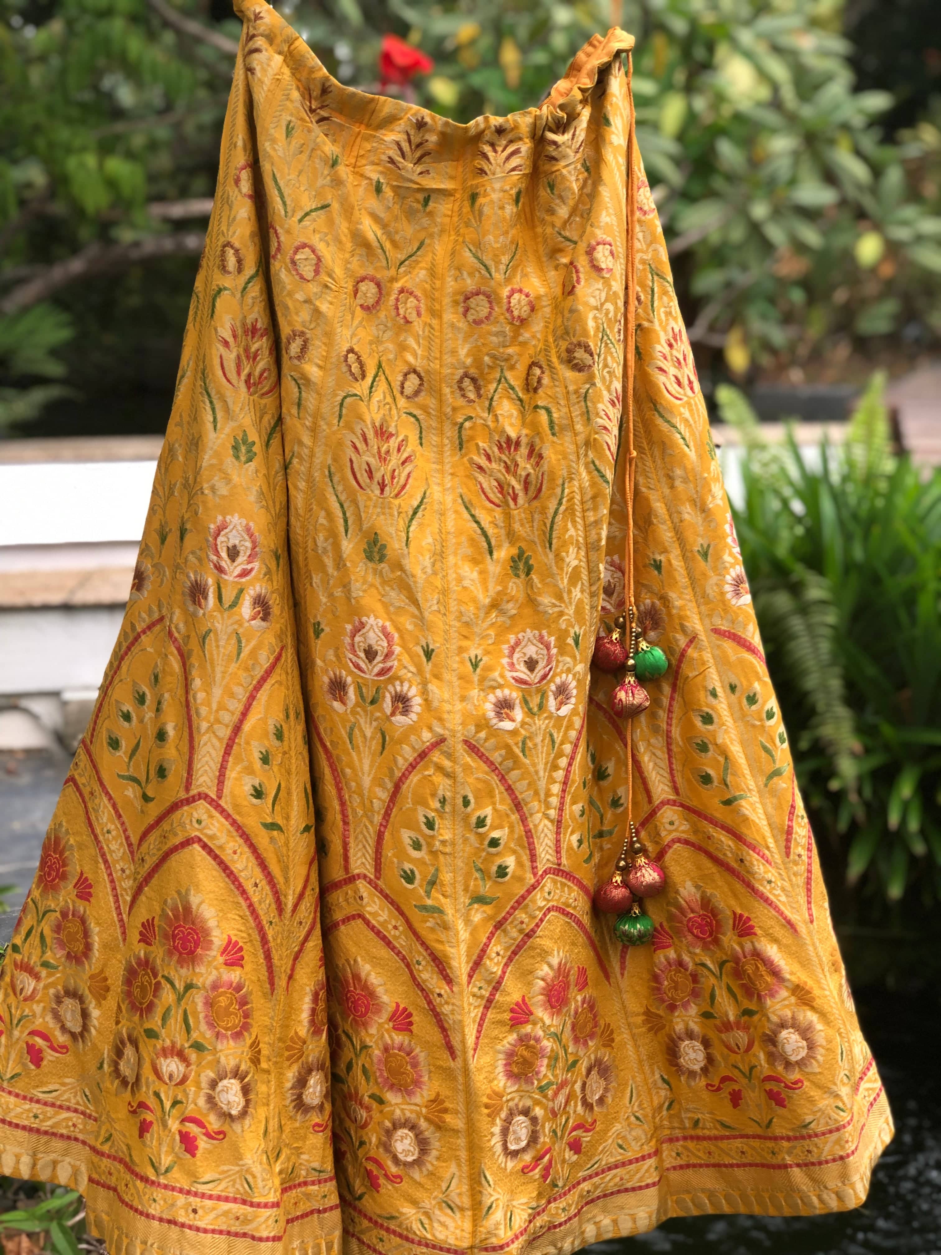 Buy Rani Pink Color Pure Silk Fabric Lehenga Choli For Bride Online -  LEHV2679 | Appelle Fashion