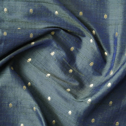 Handwoven Pure Tussar Silk Banarasi Fabric