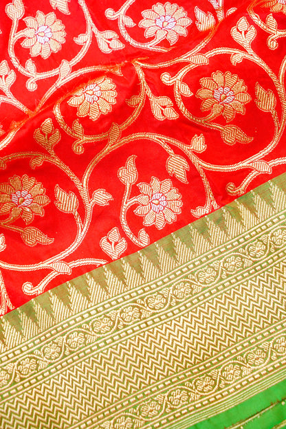 Handloom Banarasi Pure Katan Silk Saree