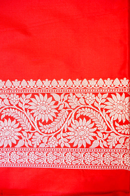 Handloom Banarasi Pure Katan Silk Kadwa Saree