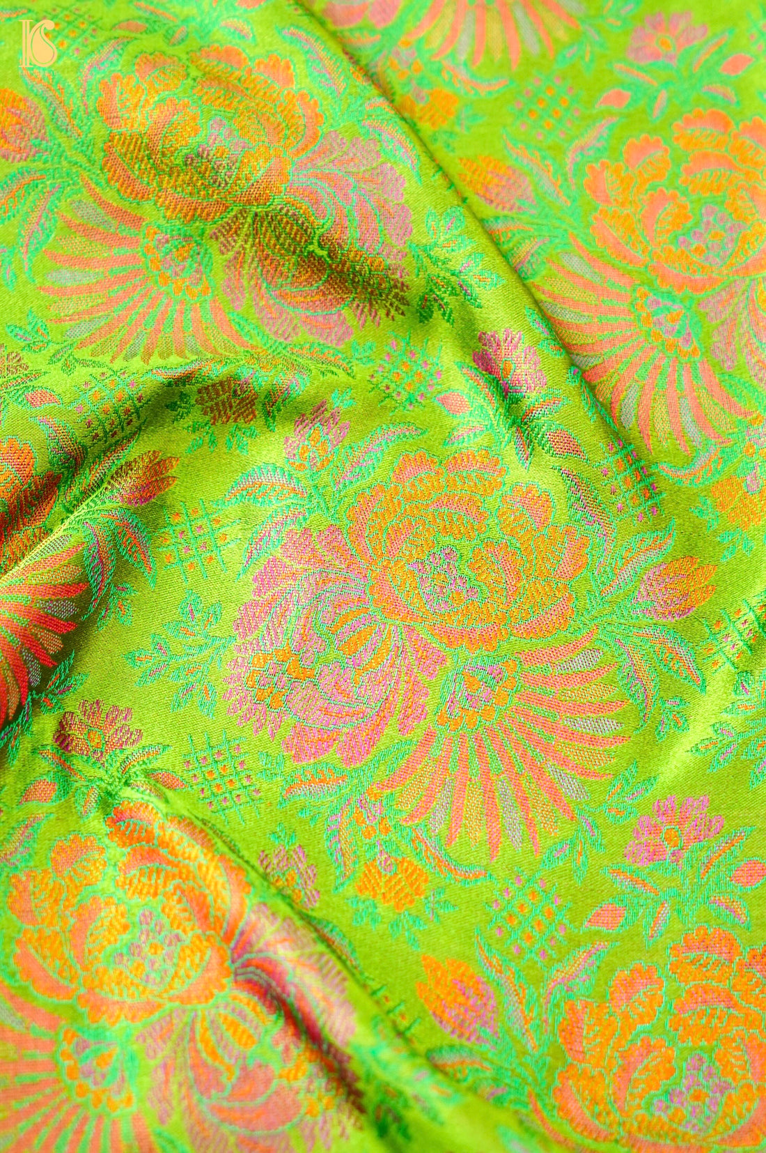 Handloom Banarasi Juhi Tanchoi Silk Fabric