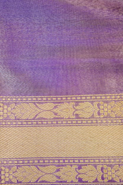 Handloom Banarasi Pure Silk Tissue Kadwa Saree