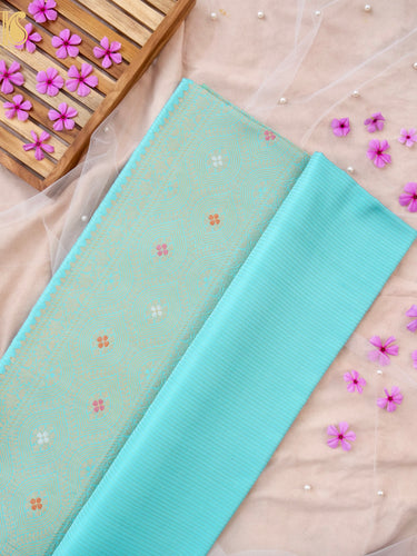 Handloom Banarasi Pure Katan Silk Kadwa Saree