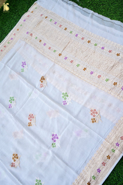 Handloom Georgette Banarasi Dyeable Dupatta