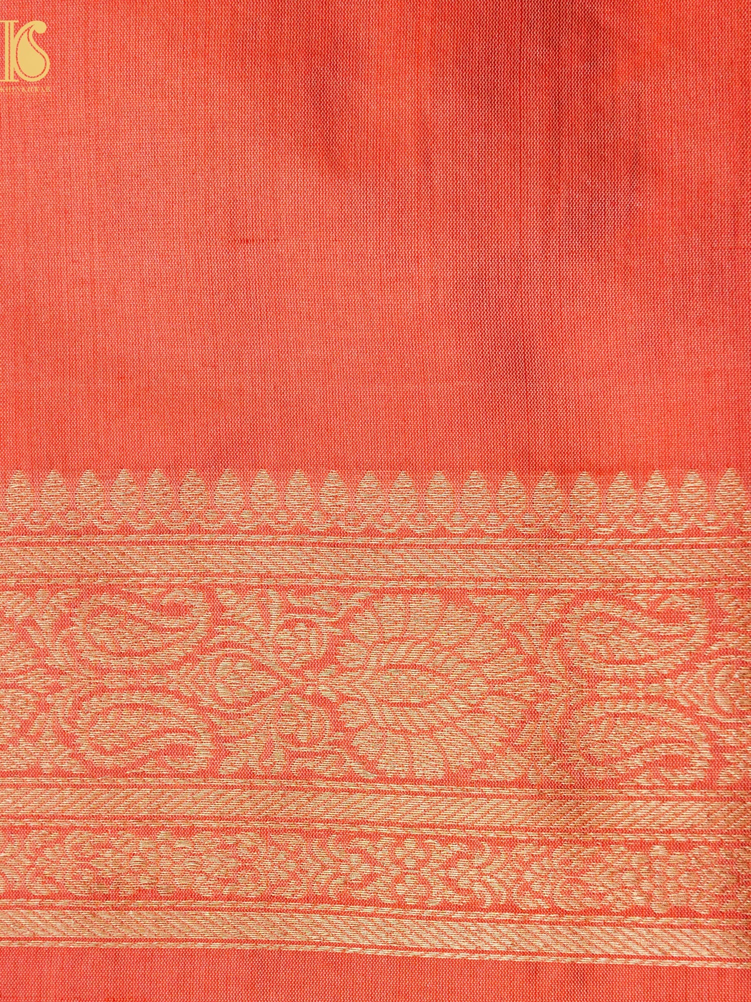 Handloom Banarasi Katan Silk Zari Tanchoi Saree