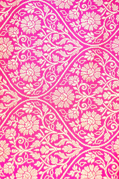 Handloom Banarasi Pure Katan Silk Kadwa Saree
