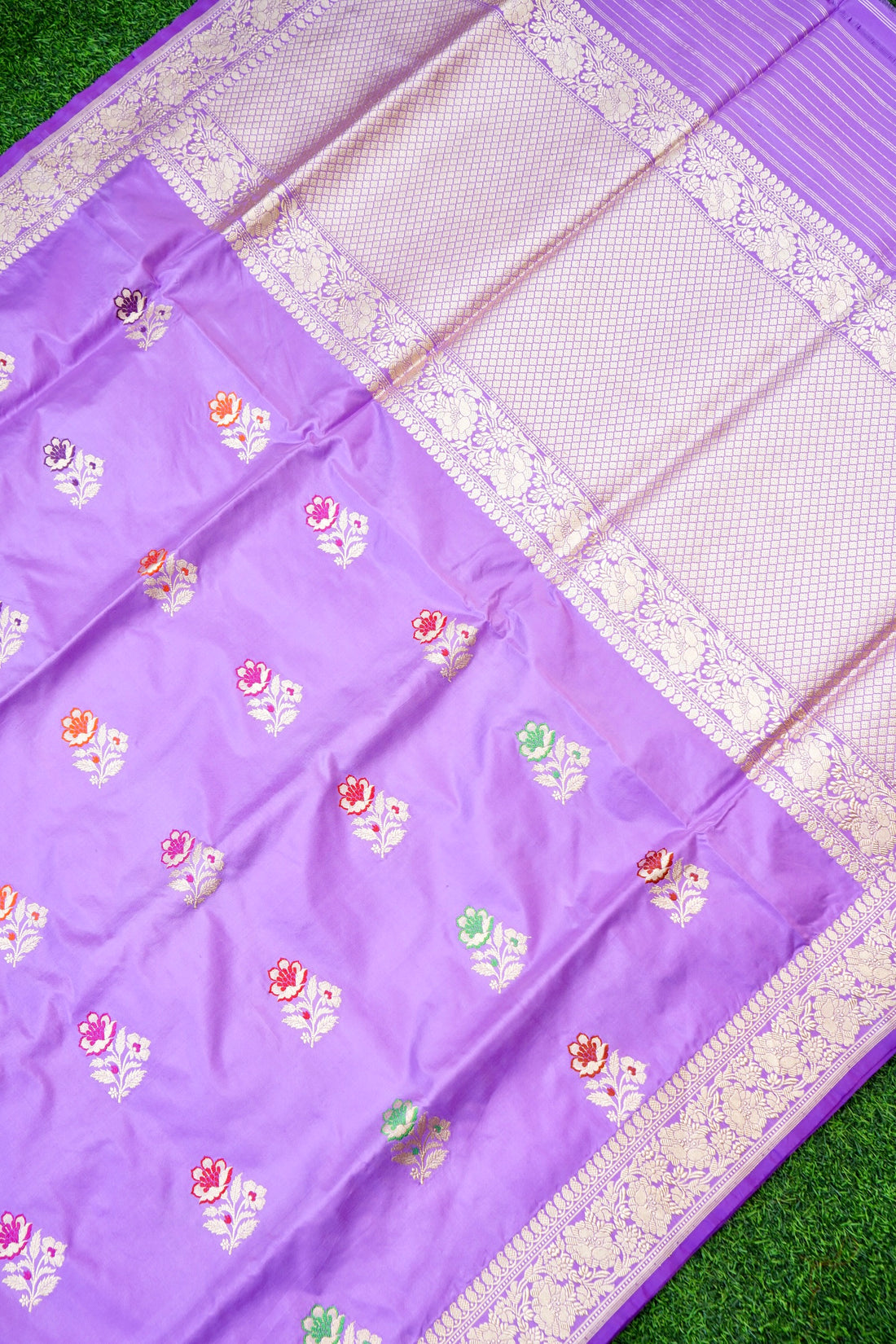 Handloom Banarasi Pure Katan Silk Kadwa Saree