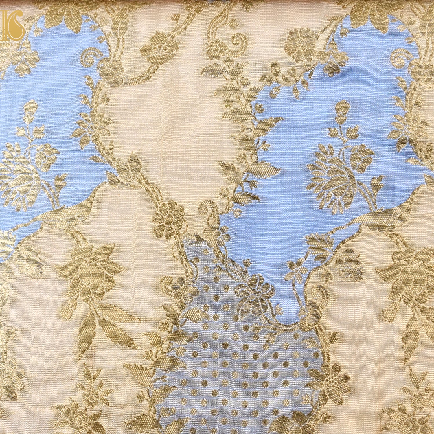 Banarasi Semi Silk Fabric