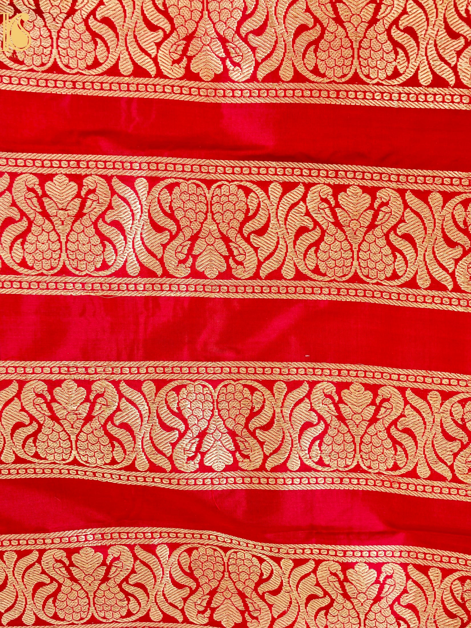 Handloom Banarasi Katan Silk Kalidar Mrinala Lehenga