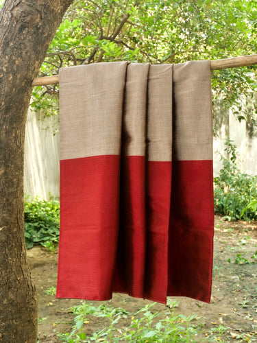 Chanderi Tissue Silk Handwoven Saree