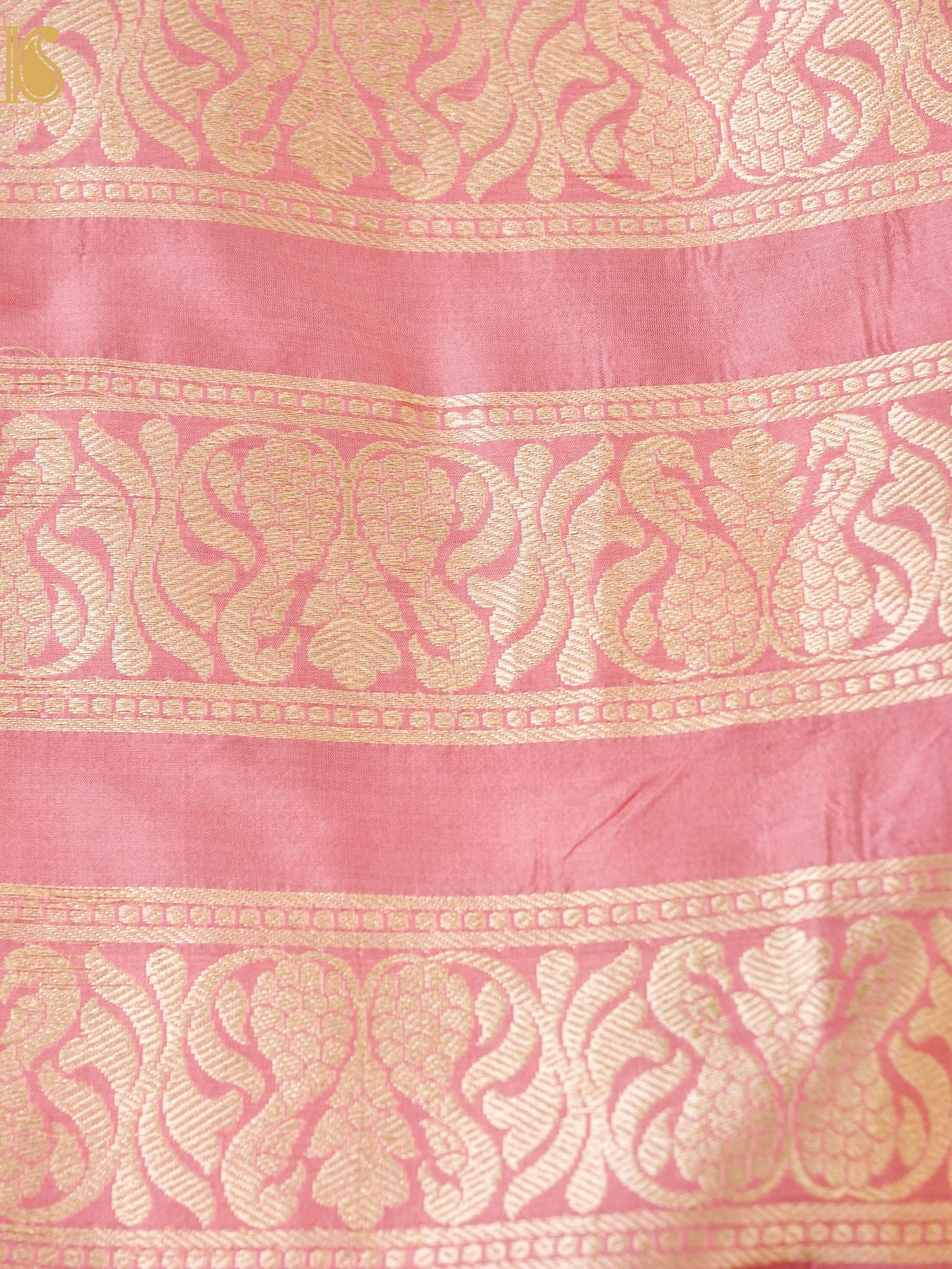 Handloom Banarasi Katan Silk Kalidar Mrinala Lehenga