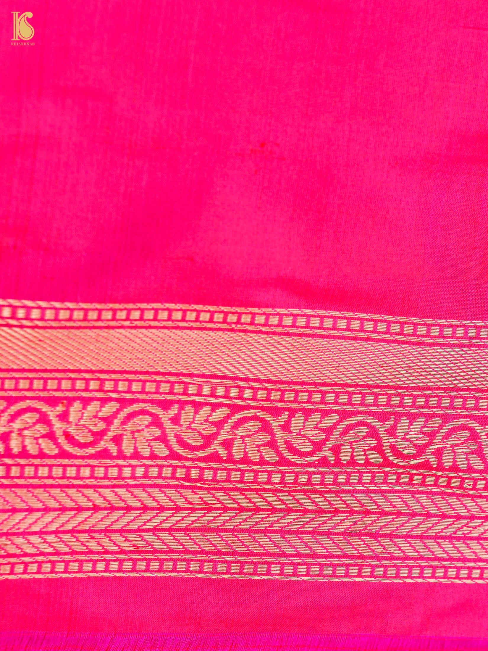 Handloom Banarasi Katan Silk Shikargah Jungle Saree
