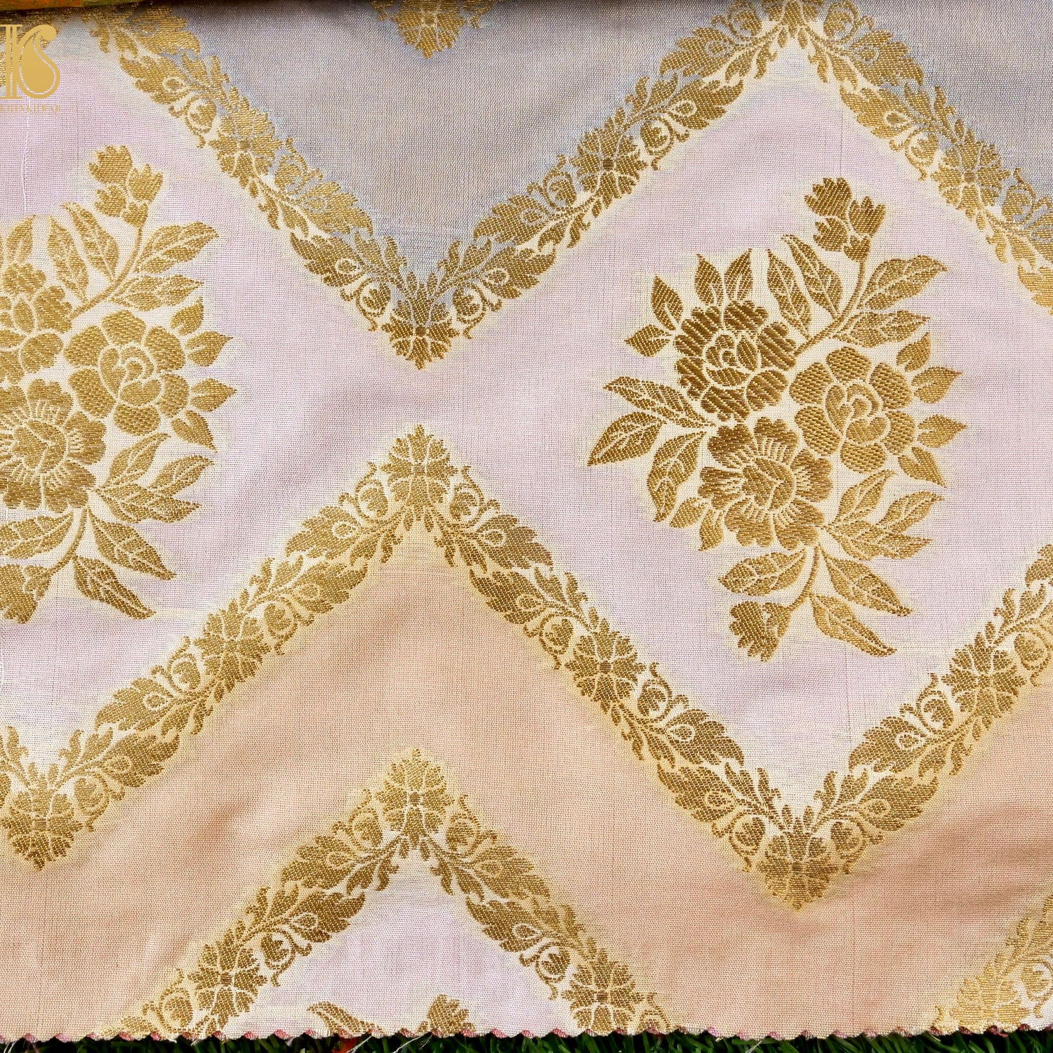 Banarasi Semi Silk Fabric