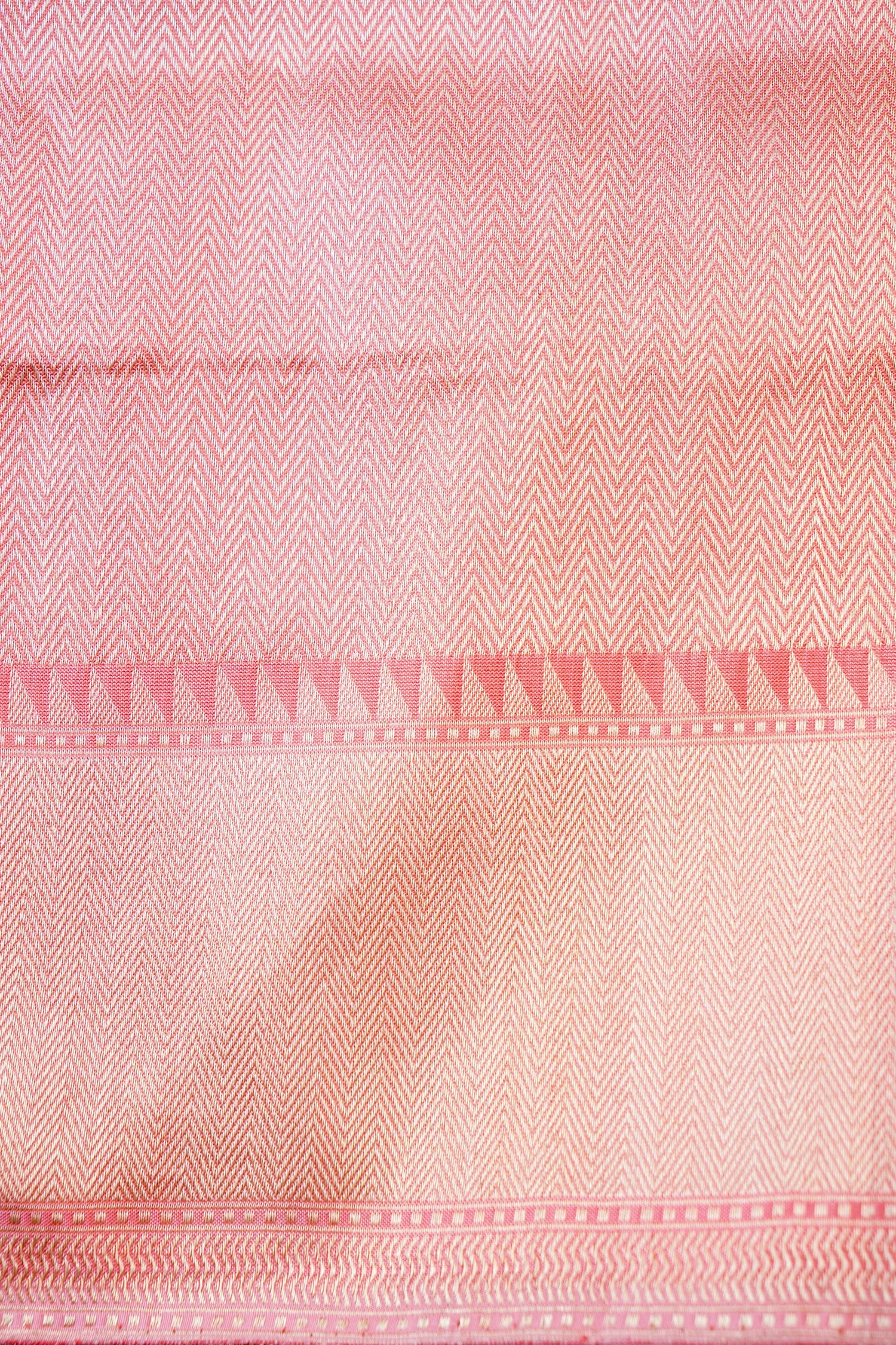 Handloom Banarasi Katan Silk Rangkat Pastel Saree